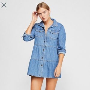 Free People Nicole Denim Dress